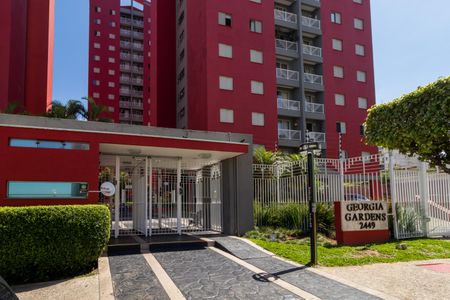 Apartamento à venda com 57m², 2 quartos e 2 vagasFachada e portaria