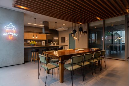 Studio à venda com 25m², 1 quarto e sem vaga Studio à venda com 25m², 1 quarto e sem vagaÁrea comum - Espaço Gourmet