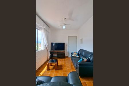 Sala de apartamento para alugar com 1 quarto, 48m² em Maracanã, Praia Grande