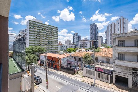 Sala/Cozinha - Vista de apartamento para alugar com 1 quarto, 33m² em Pinheiros, São Paulo