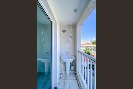 Varanda de kitnet/studio à venda com 1 quarto, 29m² em Brás, São Paulo