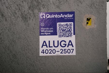 Studio para alugar com 25m², 1 quarto e sem vaga Studio para alugar com 25m², 1 quarto e sem vagaPlaca