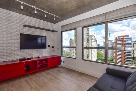 Apartamento para alugar com 70m², 1 quarto e 1 vagaSala