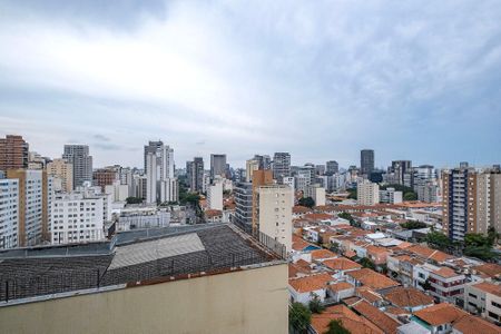 Sala - Vista de apartamento à venda com 1 quarto, 59m² em Pinheiros, São Paulo