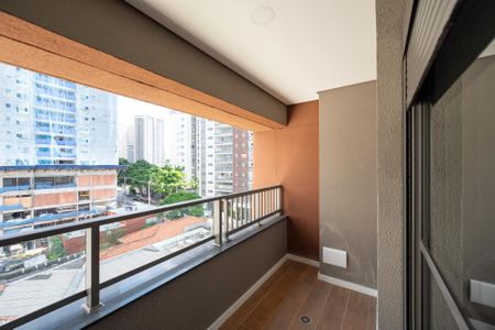 Varanda de kitnet/studio à venda com 1 quarto, 27m² em Vila Clementino, São Paulo