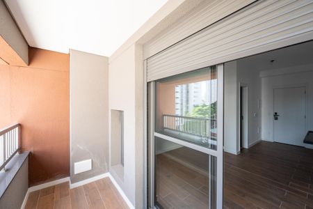 Varanda de kitnet/studio à venda com 1 quarto, 27m² em Vila Clementino, São Paulo