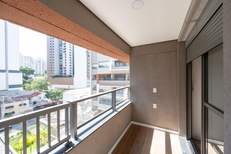 Varanda de kitnet/studio à venda com 1 quarto, 27m² em Vila Clementino, São Paulo