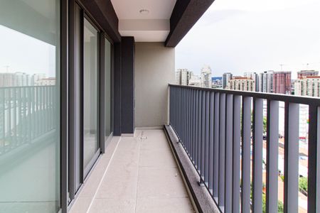 Apartamento para alugar com 32m², 1 quarto e sem vagaVaranda