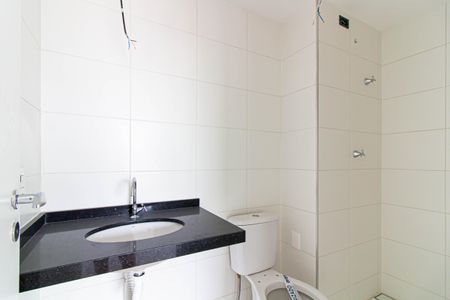 Apartamento para alugar com 32m², 1 quarto e sem vagaBanheiro da Suíte