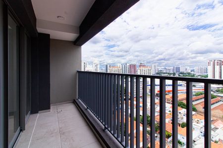 Varanda de kitnet/studio à venda com 1 quarto, 32m² em Pompeia, São Paulo