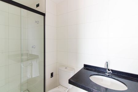 Studio para alugar com 32m², 1 quarto e sem vagaBanheiro da Suíte