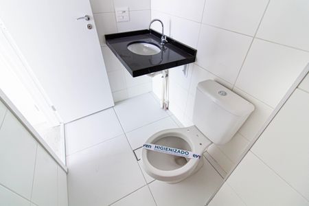 Apartamento para alugar com 32m², 1 quarto e sem vagaBanheiro da Suíte