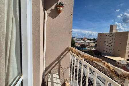 Varanda da Sala  de apartamento à venda com 2 quartos, 70m² em São Bernardo, Campinas