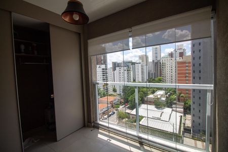 Apartamento para alugar com 35m², 1 quarto e 1 vaga Apartamento para alugar com 35m², 1 quarto e 1 vagaVaranda
