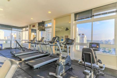 Apartamento para alugar com 35m², 1 quarto e 1 vaga Apartamento para alugar com 35m², 1 quarto e 1 vagaÁrea comum - Academia