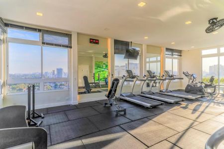 Apartamento para alugar com 35m², 1 quarto e 1 vaga Apartamento para alugar com 35m², 1 quarto e 1 vagaÁrea comum - Academia