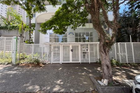 Studio à venda com 40m², 1 quarto e 1 vagafachada do predio