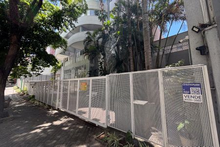 Studio à venda com 40m², 1 quarto e 1 vagafachada do predio