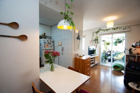 Sala de jantar de kitnet/studio à venda com 1 quarto, 40m² em Perdizes, São Paulo