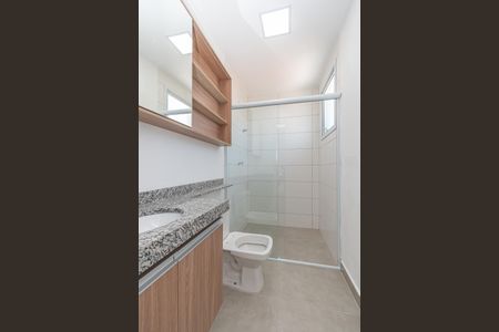 Banheiro da Suíte  de apartamento para alugar com 2 quartos, 63m² em Jardim Santa Madalena, Sumaré