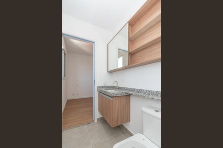 Banheiro da Suíte  de apartamento para alugar com 2 quartos, 63m² em Jardim Santa Madalena, Sumaré