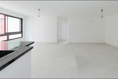 Sala de apartamento à venda com 2 quartos, 70m² em Funcionários, Belo Horizonte