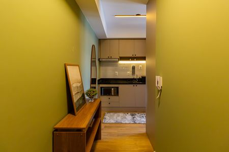 Studio para alugar com 35m², 1 quarto e sem vaga Studio para alugar com 35m², 1 quarto e sem vagaCozinha