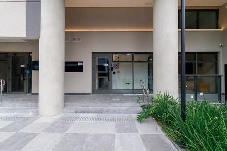 Studio para alugar com 35m², 1 quarto e sem vaga Studio para alugar com 35m², 1 quarto e sem vagaFachada