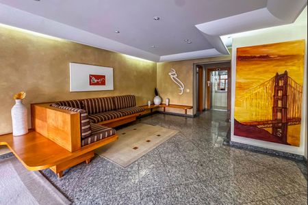 Apartamento à venda com 77m², 2 quartos e 2 vagasHall de entrada