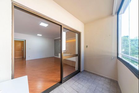 Varanda da Sala de apartamento à venda com 2 quartos, 77m² em Vila Assunção, Santo André
