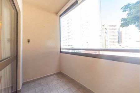 Varanda da Sala de apartamento à venda com 2 quartos, 77m² em Vila Assunção, Santo André