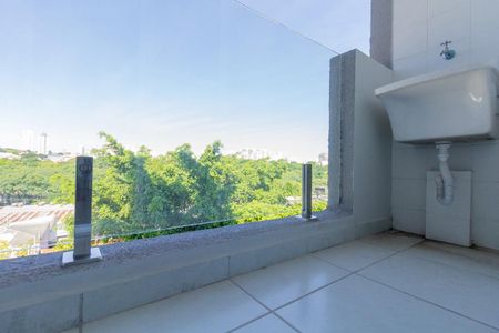 Studio para alugar com 25m², 1 quarto e sem vagaVaranda e área de serviço