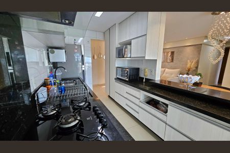 Cozinha de apartamento para alugar com 3 quartos, 99m² em 751, Goiânia