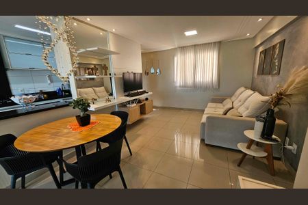 Sala de apartamento para alugar com 3 quartos, 99m² em 751, Goiânia