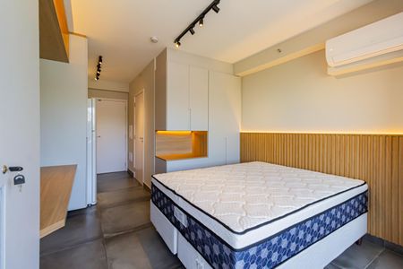 Studio para alugar com 27m², 1 quarto e sem vaga Studio para alugar com 27m², 1 quarto e sem vagaSala/Quarto