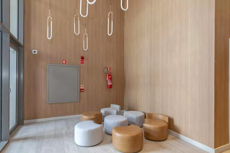 Studio para alugar com 27m², 1 quarto e sem vaga Studio para alugar com 27m², 1 quarto e sem vagaHall social