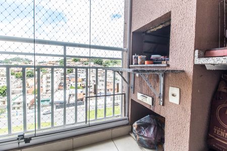 Varanda gourmet de apartamento para alugar com 3 quartos, 74m² em Jardim Tupanci, Barueri