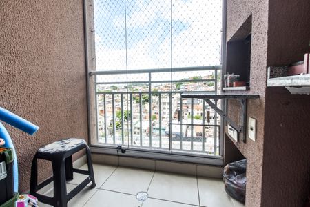 Varanda gourmet de apartamento para alugar com 3 quartos, 74m² em Jardim Tupanci, Barueri