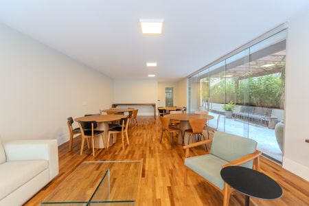 Apartamento para alugar com 105m², 2 quartos e 1 vagaÁrea comum - Salão de festas