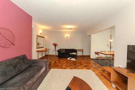 Apartamento para alugar com 105m², 2 quartos e 1 vagaSala