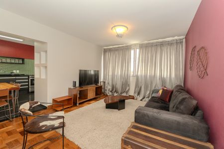 Sala de apartamento para alugar com 2 quartos, 105m² em Paraíso, São Paulo