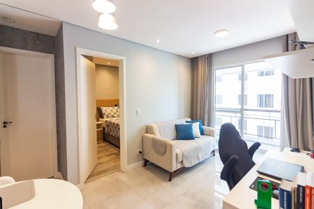 Sala  de apartamento à venda com 1 quarto, 35m² em Jaguaribe, Osasco