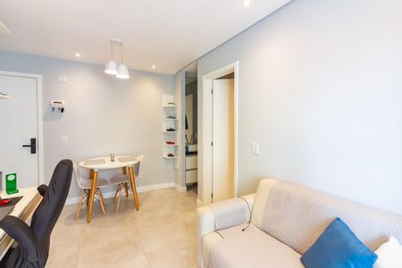 Sala  de apartamento à venda com 1 quarto, 35m² em Jaguaribe, Osasco