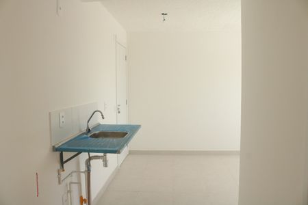 Cozinha de apartamento para alugar com 2 quartos, 34m² em Parque Industrial Tomas Edson, São Paulo