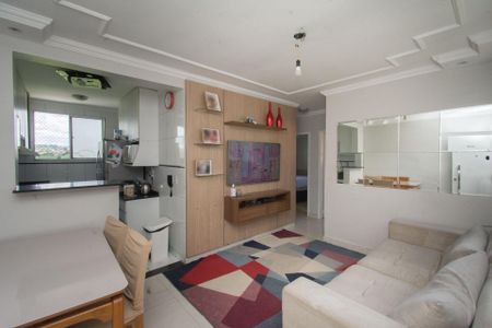 Sala de apartamento à venda com 3 quartos, 59m² em Kennedy, Contagem