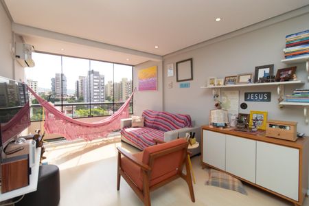 Sala de apartamento à venda com 2 quartos, 74m² em Tristeza, Porto Alegre