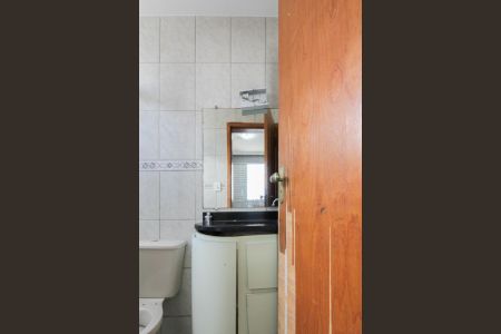 Banheiro da Suíte de apartamento à venda com 3 quartos, 90m² em Santa Amelia, Belo Horizonte