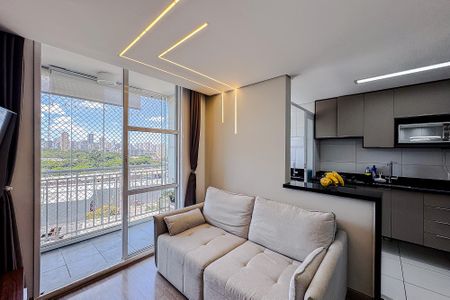 Sala de apartamento à venda com 2 quartos, 46m² em Belenzinho, São Paulo