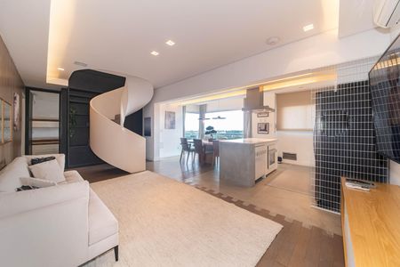 Sala de apartamento para alugar com 2 quartos, 152m² em Cidade Monções, São Paulo