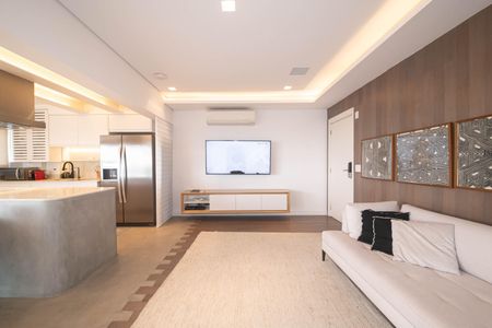 Sala de apartamento para alugar com 2 quartos, 152m² em Cidade Monções, São Paulo